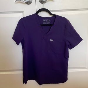 Figs Eggplant Catarina Top – M